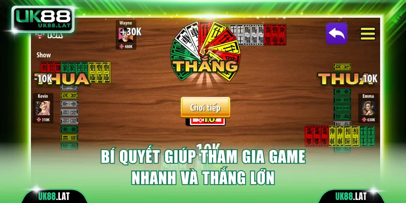 Bí quyết giúp tham gia game nhanh và thắng lớn