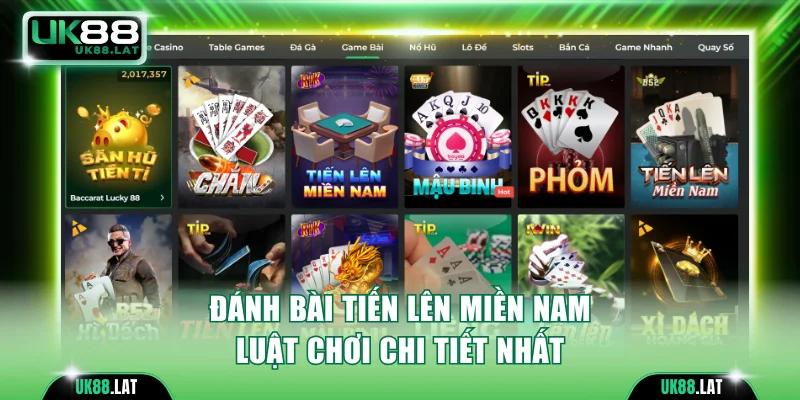 Đánh bài Tiến Lên miền Nam