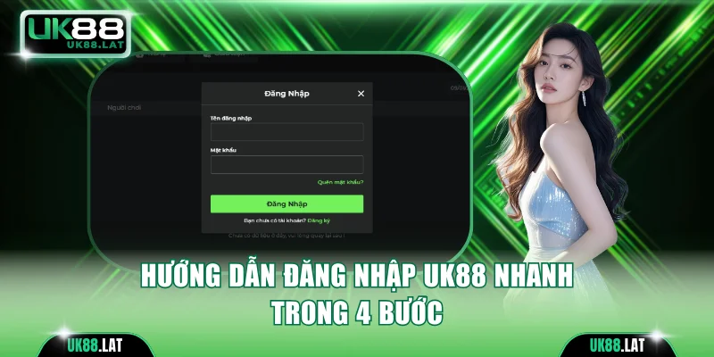 Hướng dẫn đăng nhập UK88 nhanh trong 4 bước