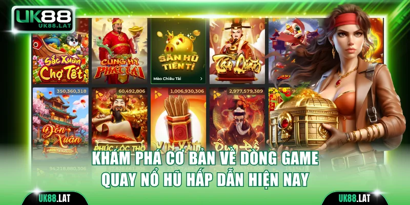 Khám phá cơ bản về dòng game quay nổ hũ hấp dẫn hiện nay